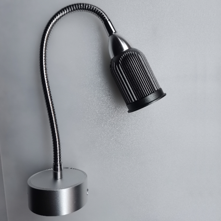Aluminum Gooseneck LED Wall Sconce