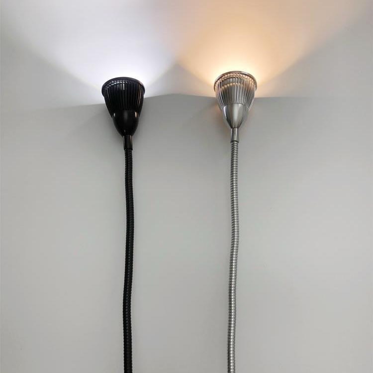 Aluminum Gooseneck LED Wall Sconce