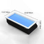Blue Sky Metal LED Flush Mount Light