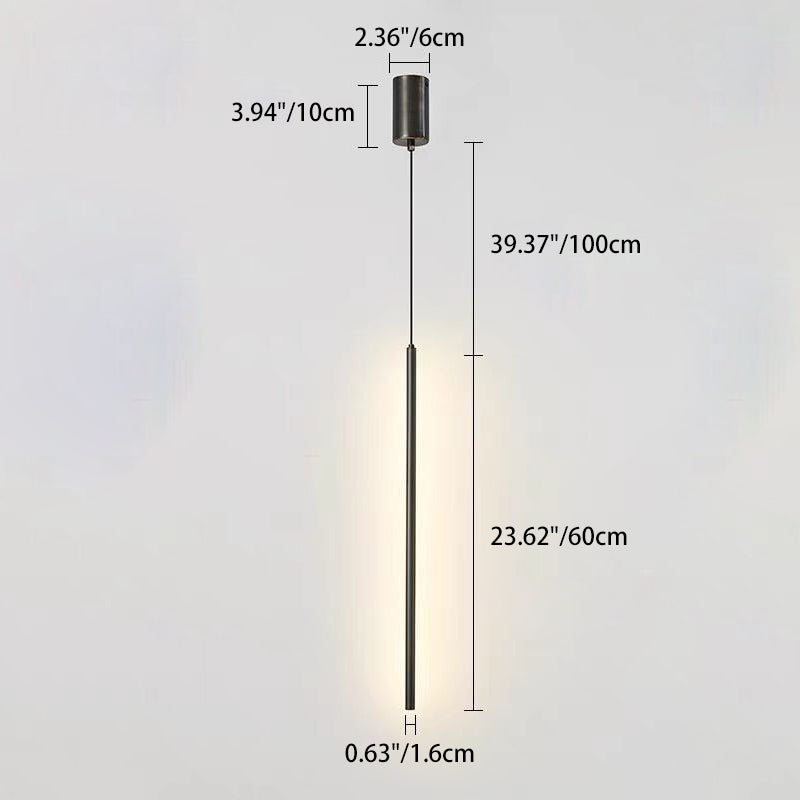 Contemporary Aluminum and Silicone LED Pendant Light for Bedroom
