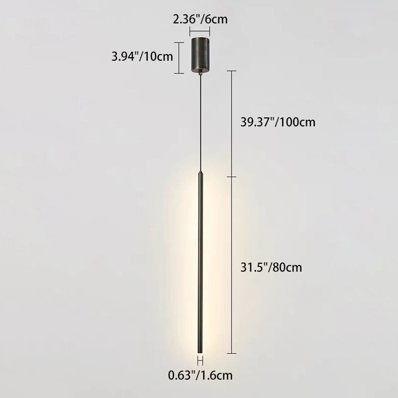 Contemporary Aluminum and Silicone LED Pendant Light for Bedroom