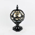 Premium French Aluminum Glass Globe Outdoor Post Light