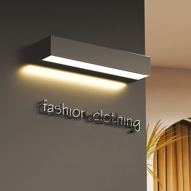 Premium Minimalist Aluminum & Glass LED Wall Sconce