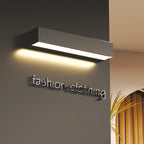 Premium Minimalist Aluminum & Glass LED Wall Sconce