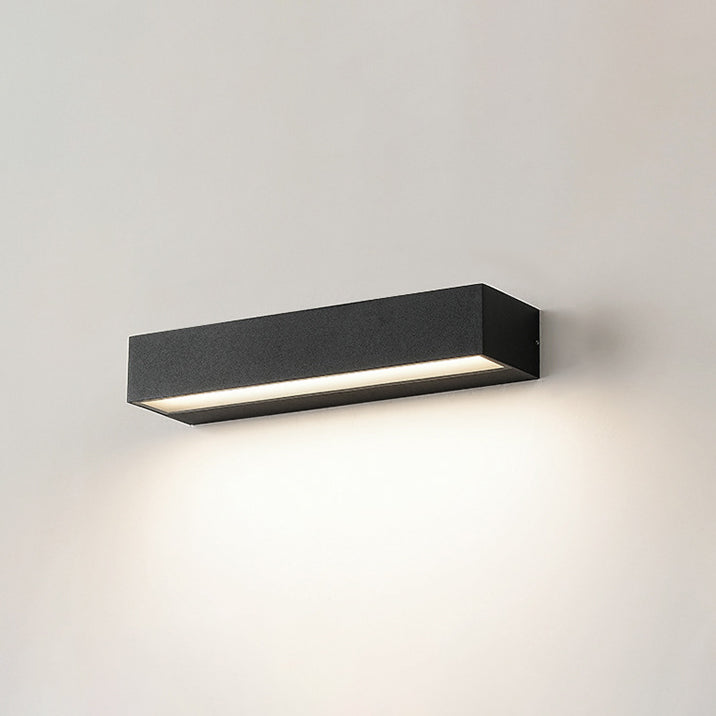 Premium Minimalist Aluminum & Glass LED Wall Sconce