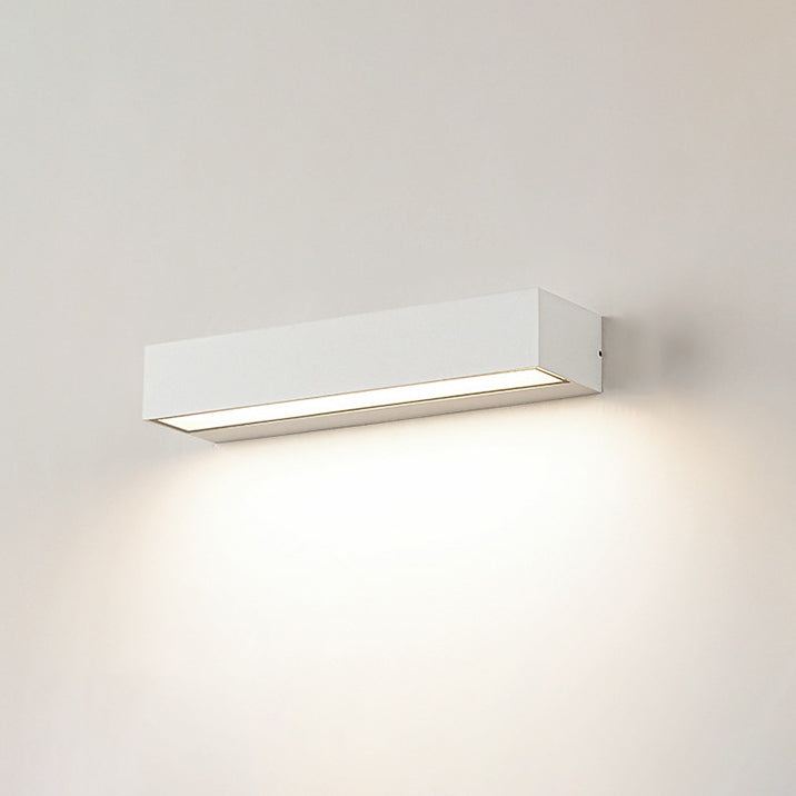 Premium Minimalist Aluminum & Glass LED Wall Sconce