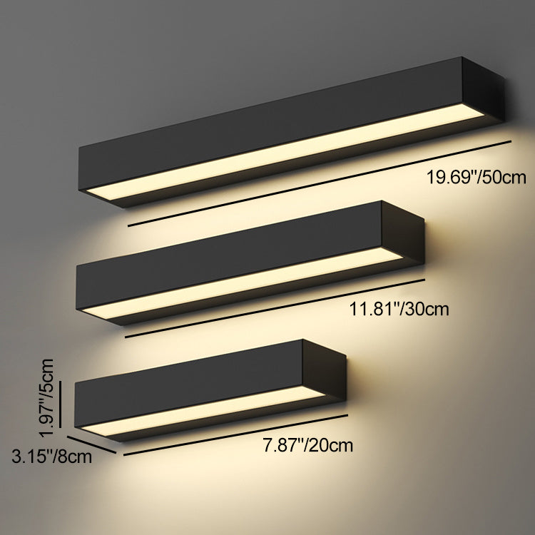Premium Minimalist Aluminum & Glass LED Wall Sconce