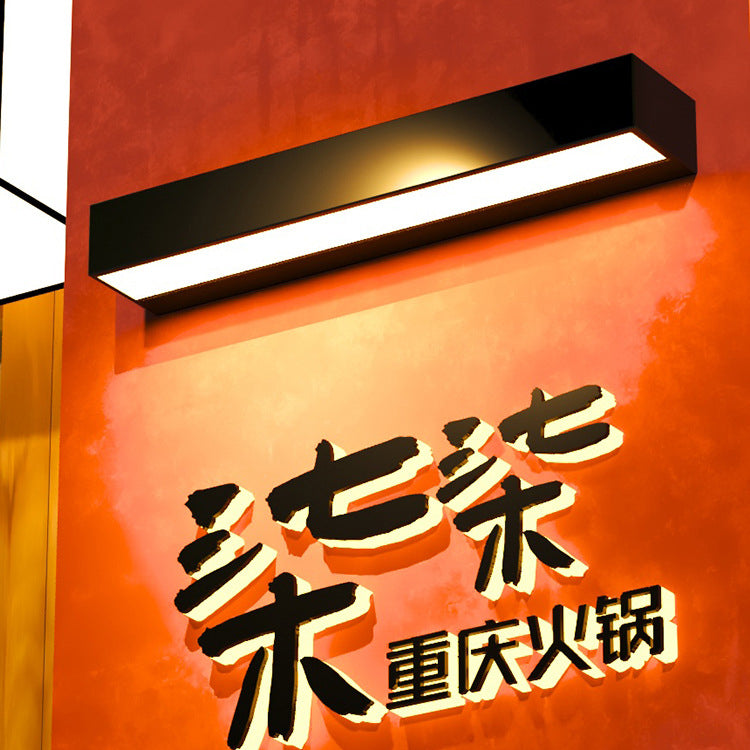 Premium Minimalist Aluminum & Glass LED Wall Sconce