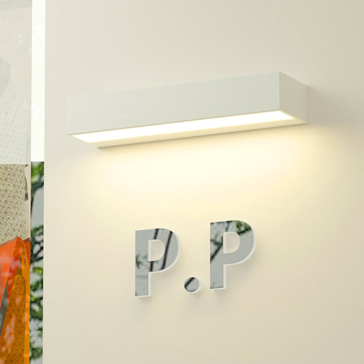 Premium Minimalist Aluminum & Glass LED Wall Sconce