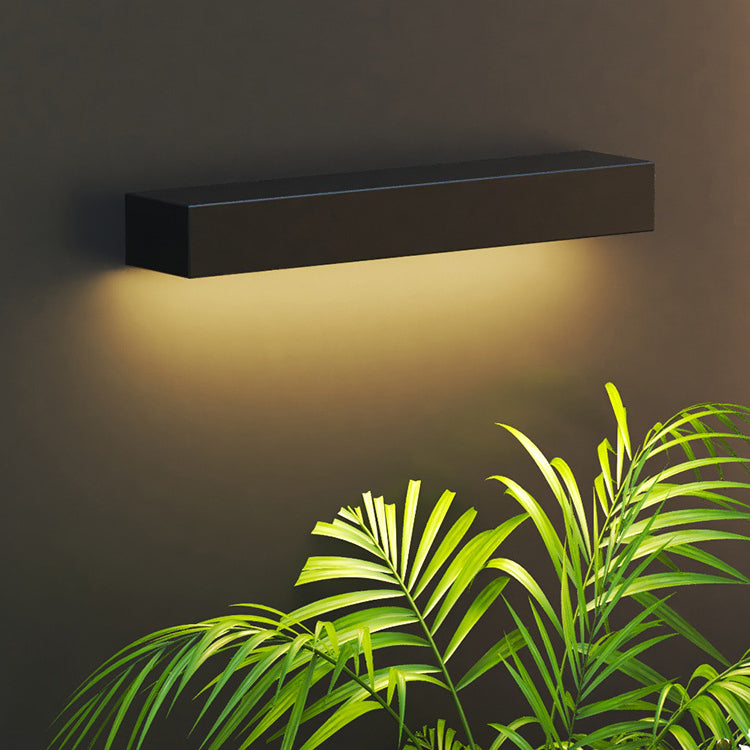 Premium Minimalist Aluminum & Glass LED Wall Sconce