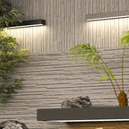 Premium Minimalist Aluminum & Glass LED Wall Sconce