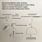 Premium French Ceramic & Iron Cone Pendant Light for Bedroom and Living Room