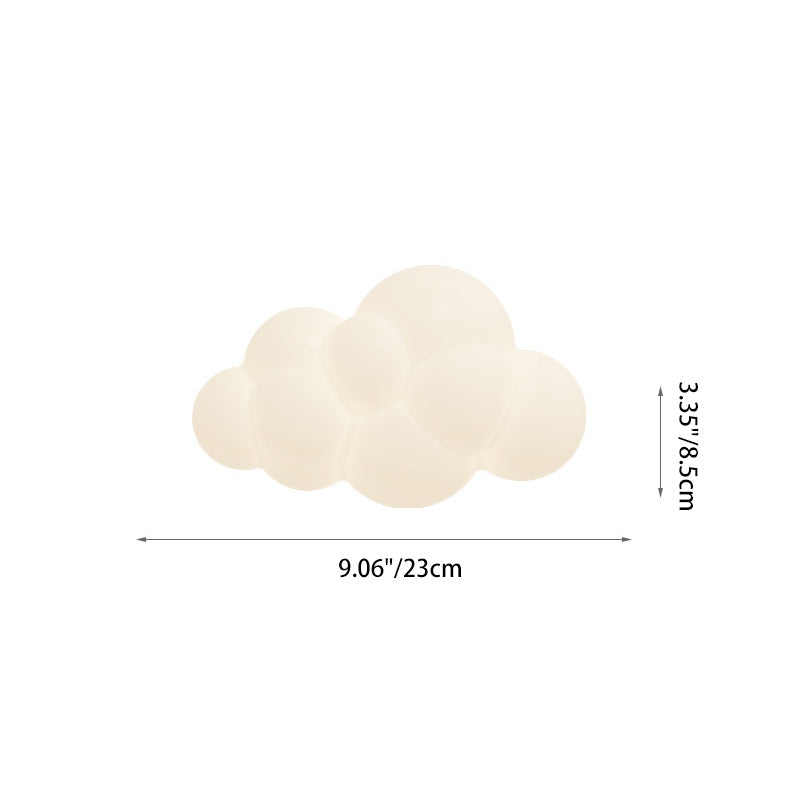 Cloud-Shaped LED Wall Sconce