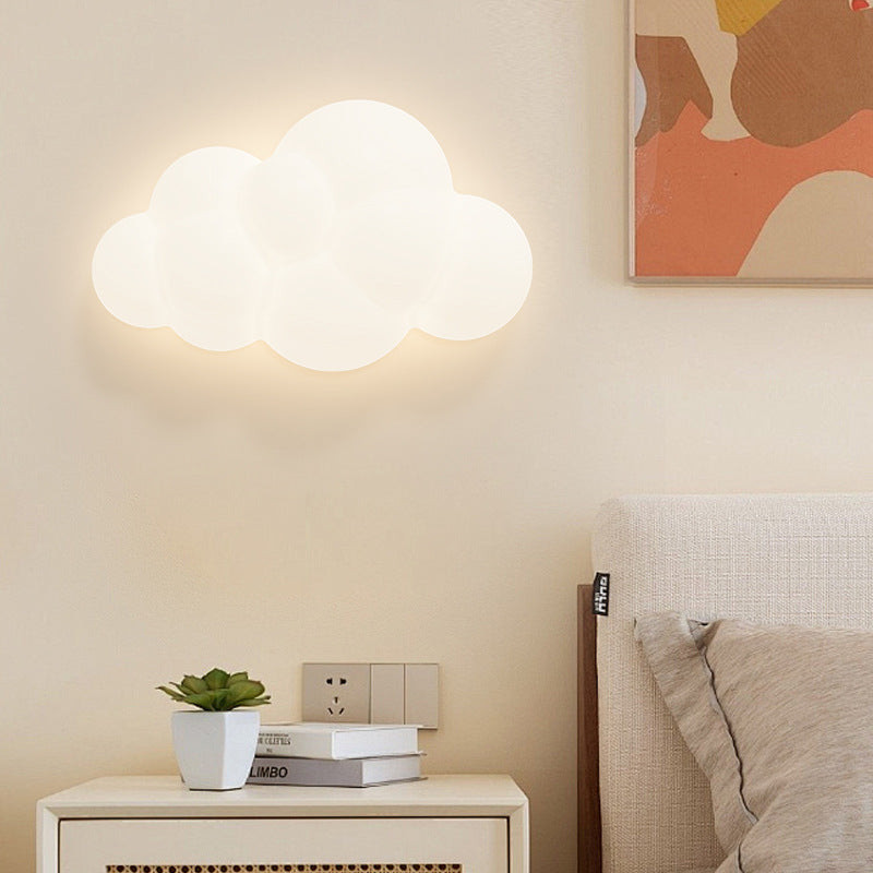 Cloud-Shaped LED Wall Sconce