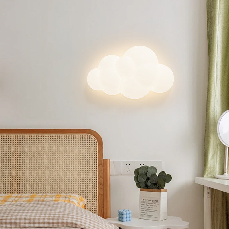 Cloud-Shaped LED Wall Sconce