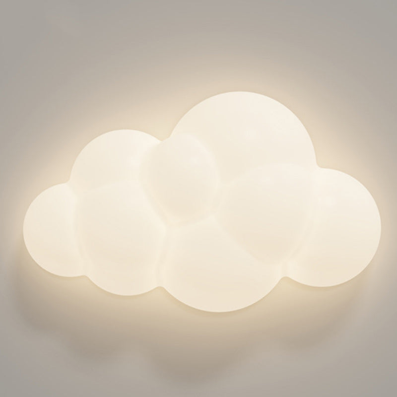 Cloud-Shaped LED Wall Sconce
