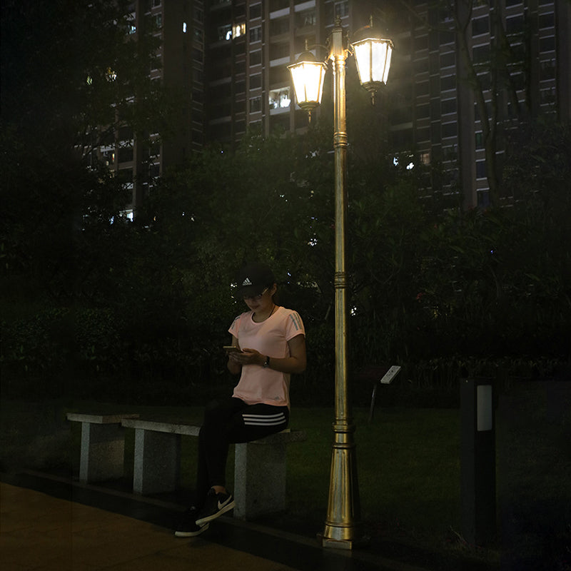 Premium European Waterproof Aluminum Glass Lantern