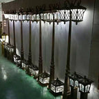 Premium European Waterproof Aluminum Glass Lantern