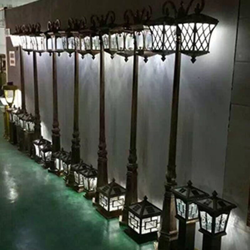 Premium European Waterproof Aluminum Glass Lantern