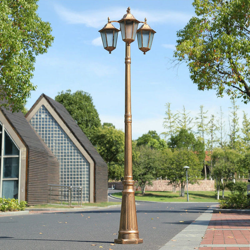 Premium European Waterproof Aluminum Glass Lantern