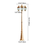 Premium European Waterproof Aluminum Glass Lantern