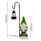 Art Deco Solar Waterproof LED Gnome Outdoor Light