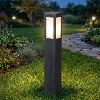 Premium Minimalist Waterproof Metal & PC 1-Light Outdoor