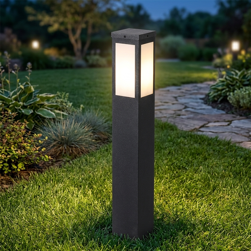 Premium Minimalist Waterproof Metal & PC 1-Light Outdoor