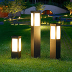 Premium Minimalist Solar Waterproof LED Outdoor Pillar