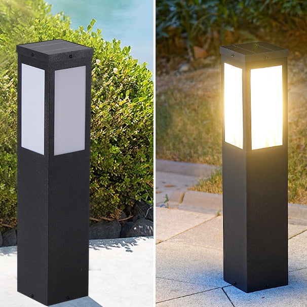 Premium Minimalist Waterproof Metal & PC 1-Light Outdoor