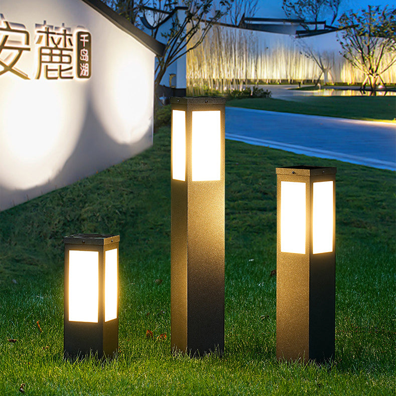Premium Minimalist Waterproof Metal & PC 1-Light Outdoor