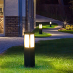 Premium Minimalist Waterproof Metal & PC 1-Light Outdoor