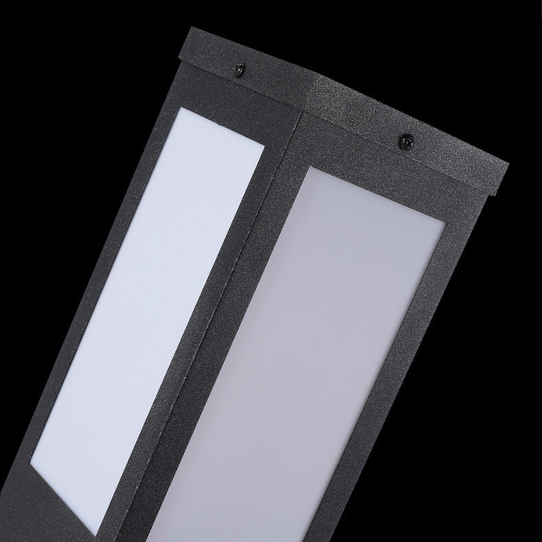 Premium Minimalist Solar Waterproof LED Outdoor Pillar