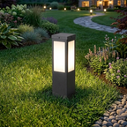 Premium Minimalist Waterproof Metal & PC 1-Light Outdoor