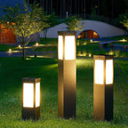 Premium Minimalist Waterproof Metal & PC 1-Light Outdoor