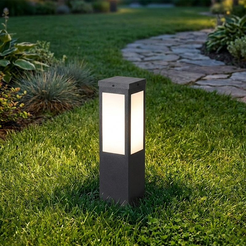 Premium Minimalist Waterproof Metal & PC 1-Light Outdoor