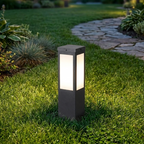 Premium Minimalist Waterproof Metal & PC 1-Light Outdoor