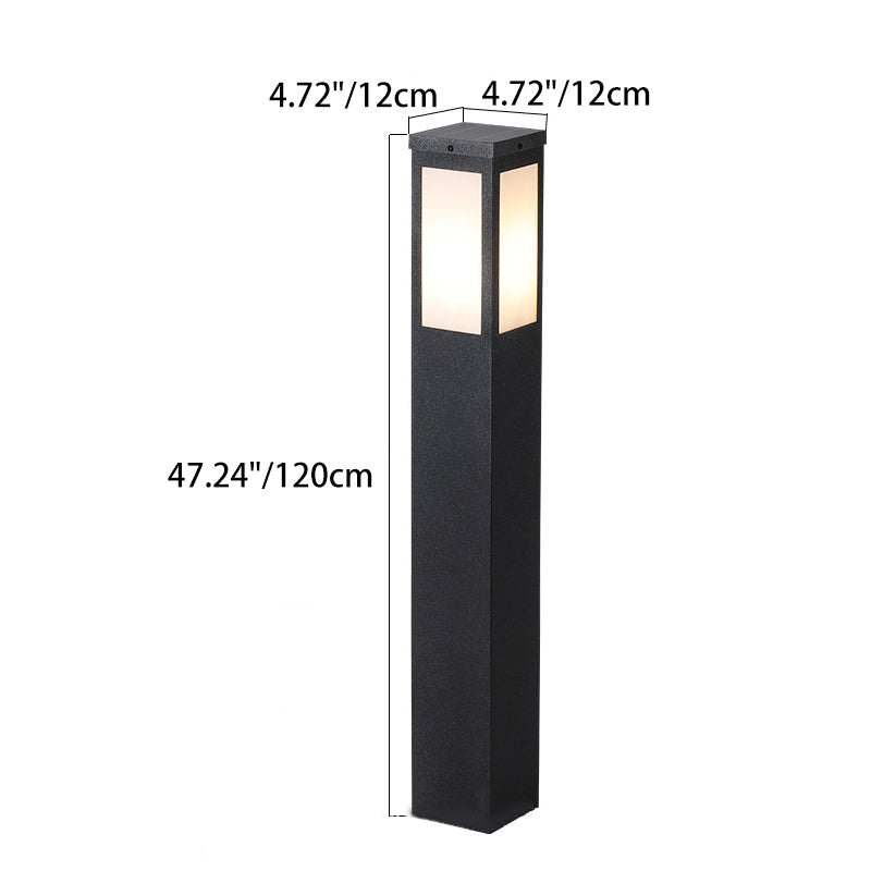 Premium Minimalist Waterproof Metal & PC 1-Light Outdoor