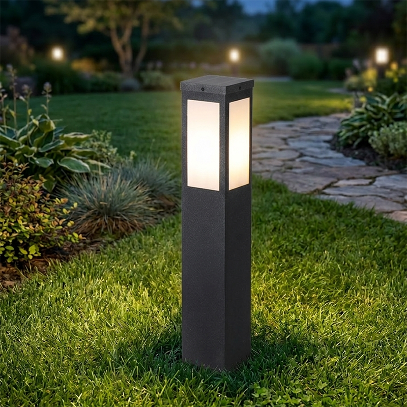 Premium Minimalist Waterproof Metal & PC 1-Light Outdoor