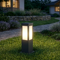 Premium Minimalist Waterproof Metal & PC 1-Light Outdoor