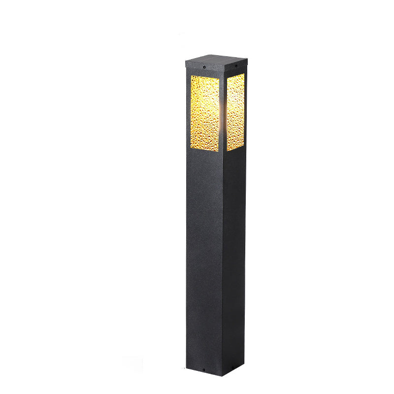 Premium Waterproof Metal & Glass Diamond-Textured Outdoor