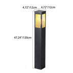 Premium Waterproof Metal & Glass Diamond-Textured Outdoor