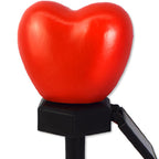 Heart-Shaped Solar LED Outdoor Light - Waterproof Modern