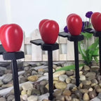 Heart-Shaped Solar LED Outdoor Light - Waterproof Modern