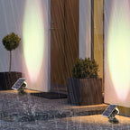 Solar-Powered Aluminum LED Spotlight - Camera-Shaped
