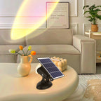 Solar-Powered Aluminum LED Spotlight - Camera-Shaped