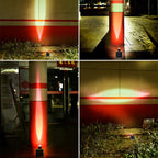 Solar-Powered Aluminum LED Spotlight - Camera-Shaped