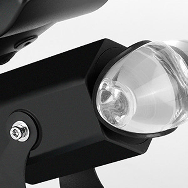 Solar-Powered Aluminum LED Spotlight - Camera-Shaped