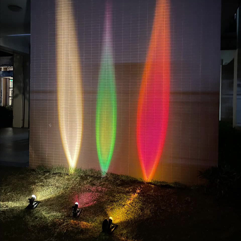 Solar-Powered Aluminum LED Spotlight - Camera-Shaped