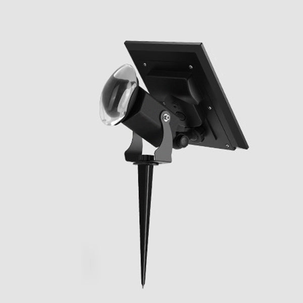 Solar-Powered Aluminum LED Spotlight - Camera-Shaped